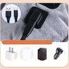 Car Heated Seat Cushion Graphene Winter Plush Seat Cushion 12V Car Universal USB Electric Heating Single-chip Pad Accessories