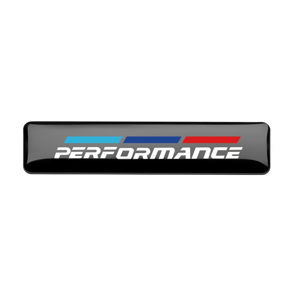 10pcs Car Body Interior Exterior Decoration Decal 3D Epoxy M3 M4 M5 Power Alpina Logo Stickers Accessories For BMW M Performance