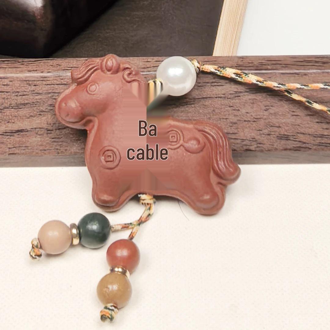 

Year of the Horse Zodiac Incense Blend Keychain & Pendant – New Year Gift & Live Broadcast Favorite