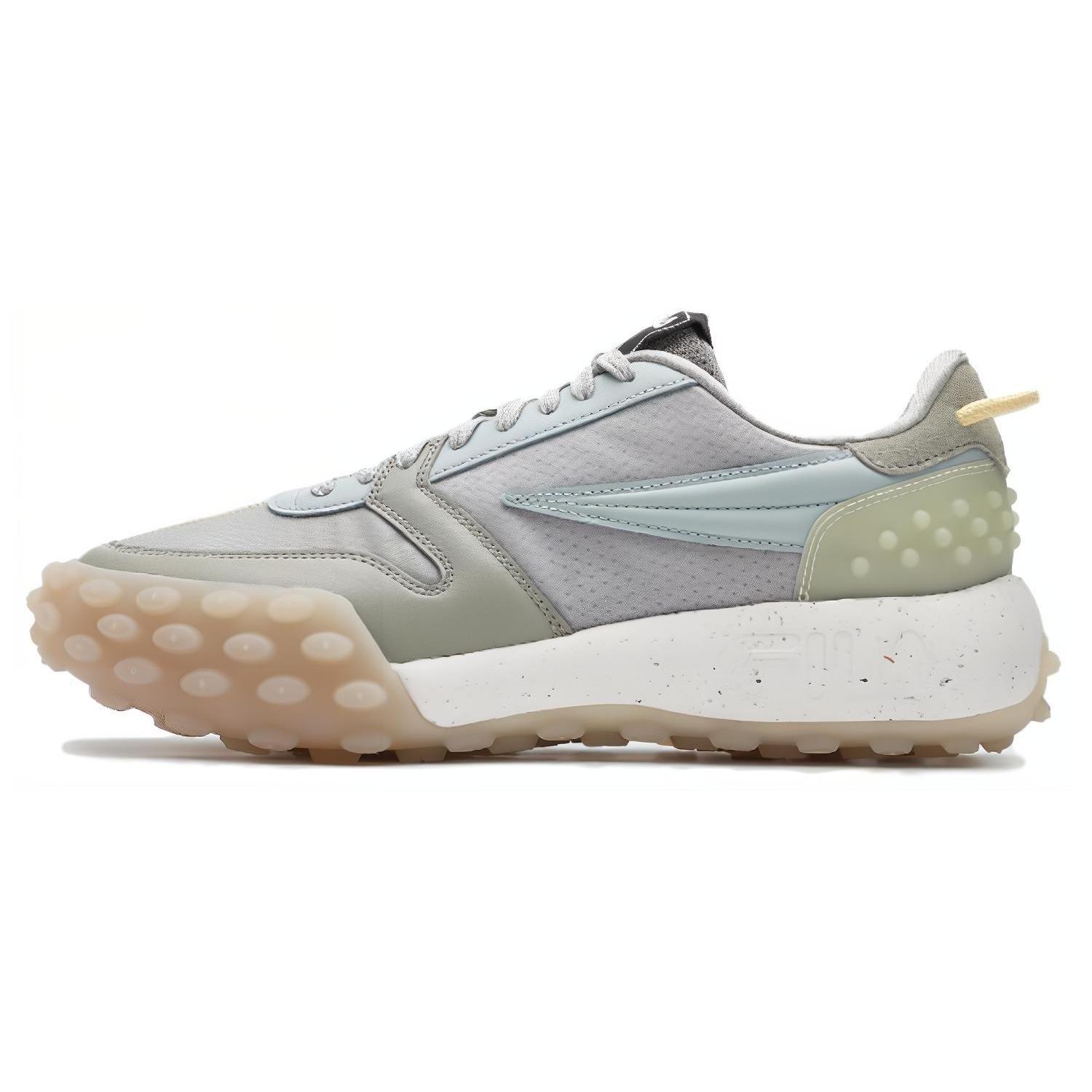 FILA Gara Cushioning, Wear Resistant Low top Casual Shoes Men s Gray Green F12M413112FAA 42.5