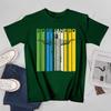 Unisex Unisex Brazil Retro Beach Brazilian Rio De Janeiro Statue Sao Paulo Tshirt Tees T Shirts WoUnisex Boys 100 Cotton TShirt