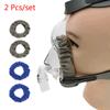 2 Pcs Cpap Mask Liners Reusable Fabric Covers Reduce Air Leaks Skin Irritation