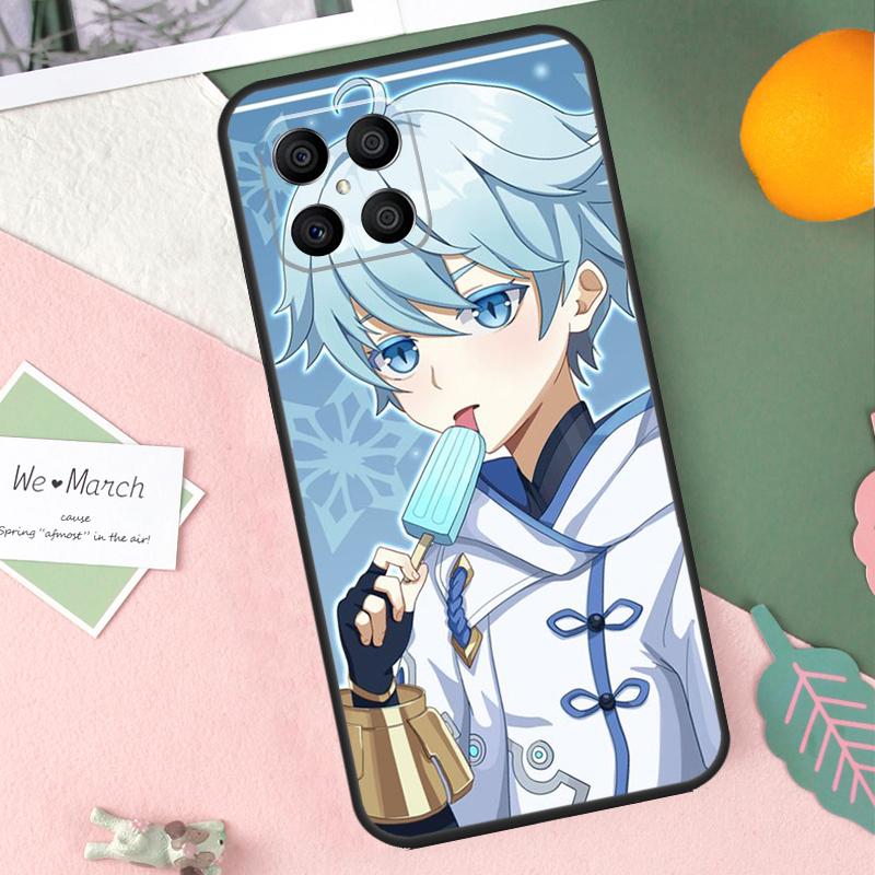 Genshin Impact Chongyun Case For Honor X9b X8b X9a X8a X8 X9 X9c 50 70 90 Lite Honor 200 Pro Magic 7 5 6 Lite Cover