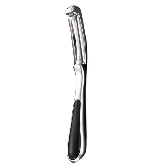 Stainless Steel Vegetable Peeler, Y Style And Straight Swivel Peeler, Heavy Duty Metal Peeler for Potato Apples Carrot, Kitchen Tool