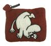 Klippan Moomin UP AND DOWN Deep Pouch, Red, 5904-54 KP-35 [Used]