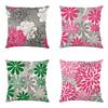 Elegant Waterproof Flower Printed Cushion Cover With Oilproof And Dustproof Features For Stylish Home Decor