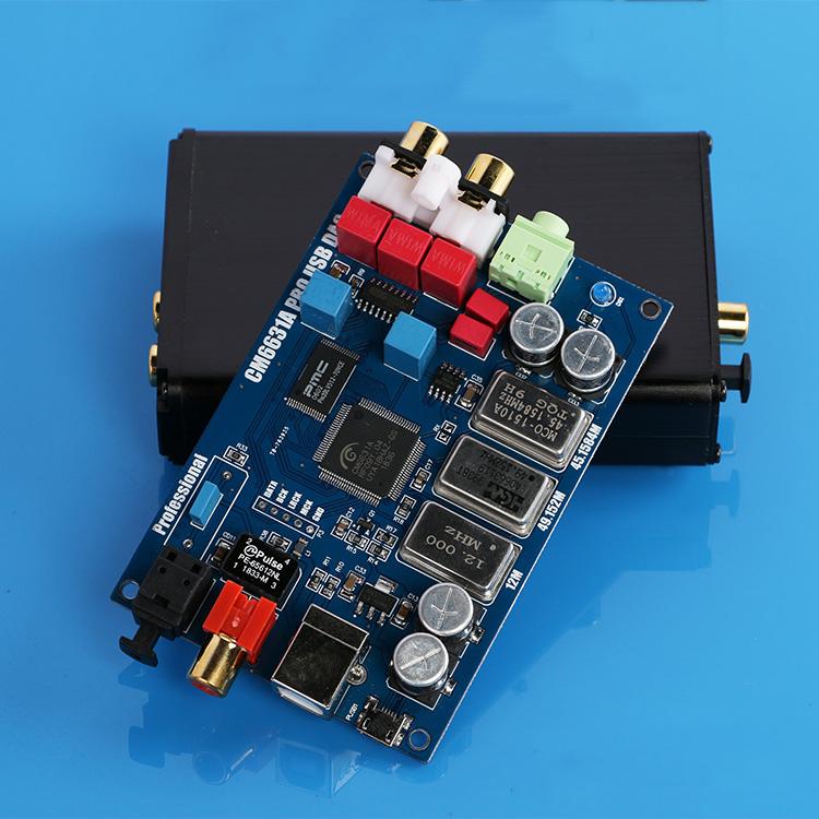 HIFI Audio CM6631A Digital Interface 32 / 24Bit 192K USB To I2S IIS SPDIF Optical Coaxial Output Decoder DAC