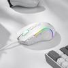 Redragon M612 Predator RGB Gaming Mouse 8000 DPI Wired Optical Mouse with 11 Programmable Buttons and 5 Backlight Modes Software DIY Keybind Rapid