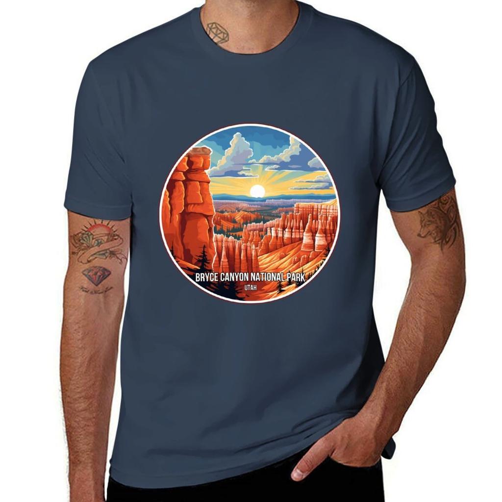 Bryce Canyon National Park Utah Tshirt Minimal Art Print Tshirt