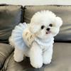 Soft Thin Summer Dog Dress Cute Style Princess Dress New Teddy Dog Skirt  for Small Dogs