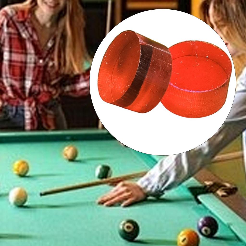 2 Pack 14.6mm Jump Pool Cue Tips Indoor