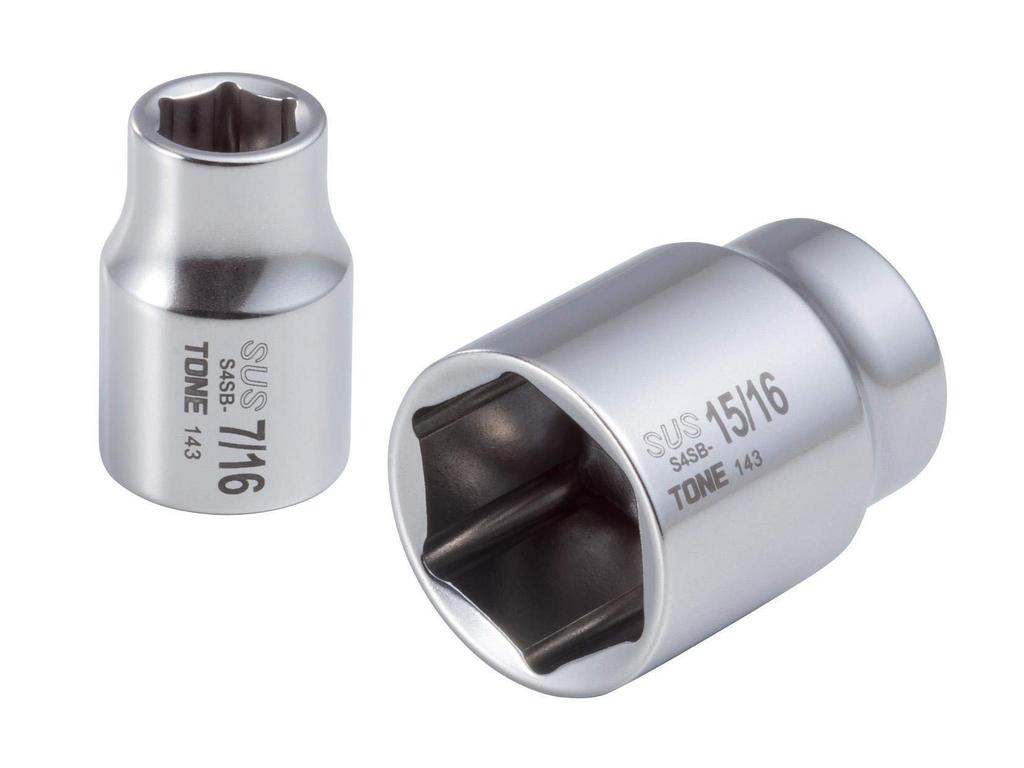 ESCO DR x Stainless Steel Socket 1/2" 11/16" EA618SC-106