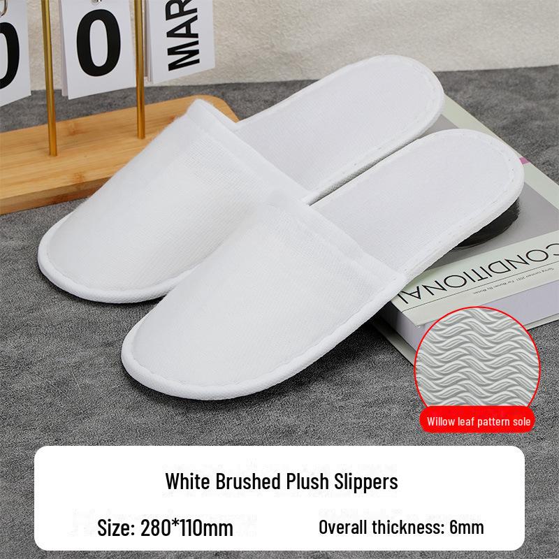 Luxury Non-Slip Disposable Slippers for Home and Hospitality Use