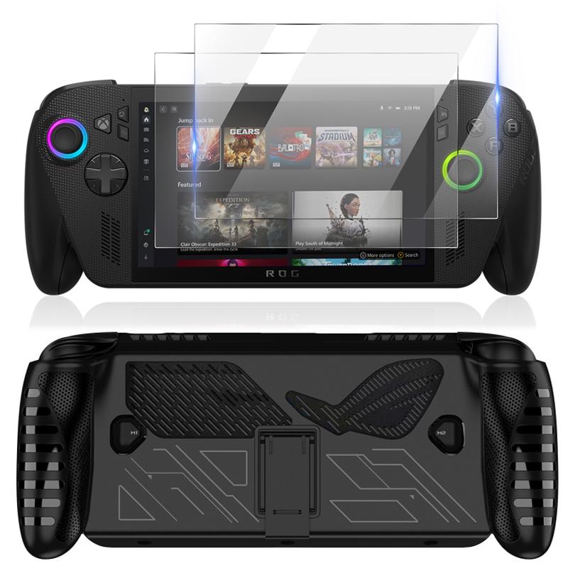 Für ROG Xbox Ally X Gehärtetes Glas Displayschutzfolie 9H HD Kratzfestes TPU Hülle Schutzglas für ROG Xbox Ally Zubehör