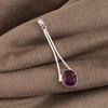 Bio Tourmaline Gemstone 925 Sterling Silver Handmade Jewelry Women Pendant 1.79" For Engagement Gift PP-69-21