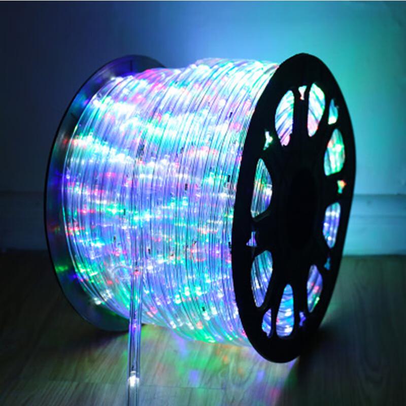 LED Rainbow Tube Outdoor String Lights