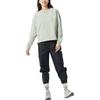 New Balance T Shirts Women's Light Green Crew Neck Straight Fit AWT21307-PGE