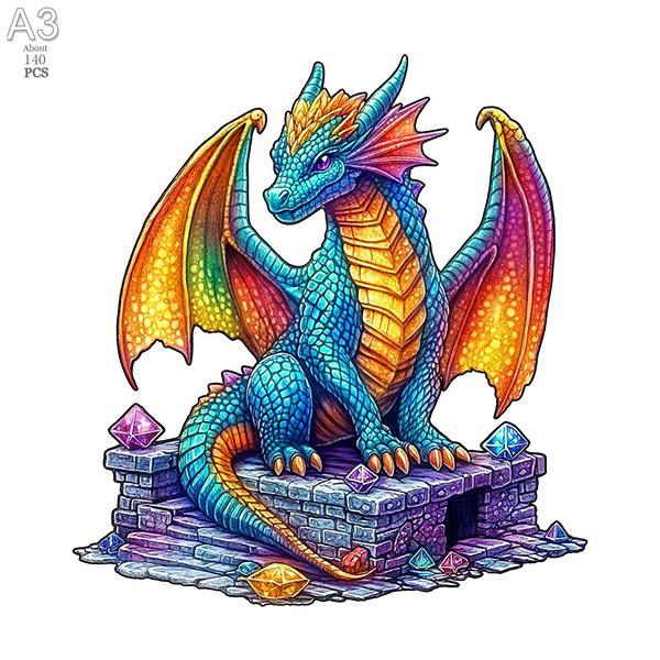 Puzzle Zwierzęce Drewniane Tygrys Drewniane Puzzle Nieregularne Pies Zwierzę Drewniane Puzzle dla Dorosłych Dzieci Ekskluzywny Projekt Inteligentne Puzzle