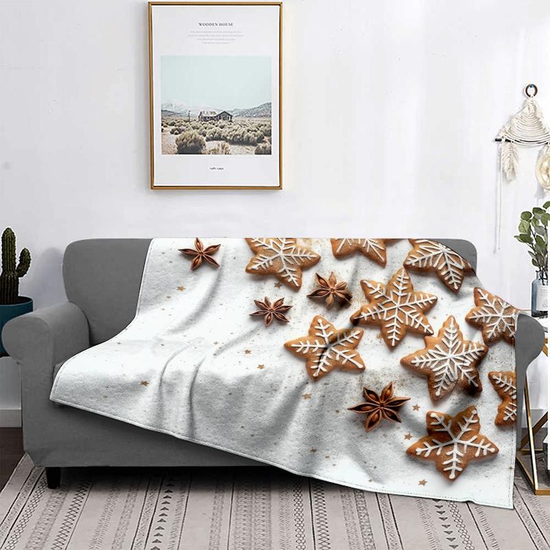 Wohndekoration Plüsch Überwurf Sofadecke Tagesdecke Bett flauschig weiche Decken Dekor Plaid Modern Halloween Frohe Weihnachten Winter