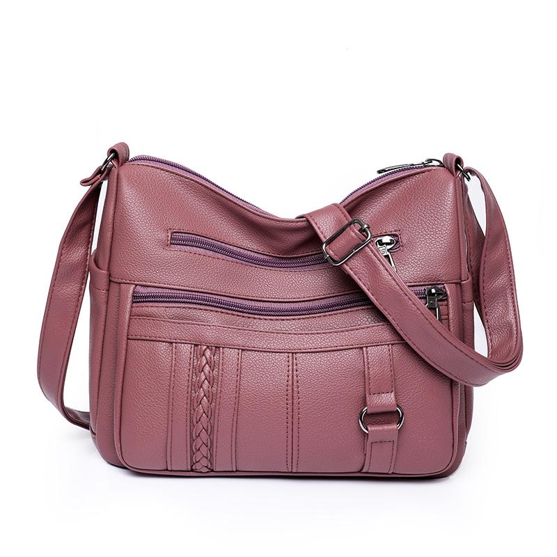 Designer Multi-pocket Crossbody Shoulder Bag For Women 2023 SacHigh Quality Soft Leather Luxury Purses and Handbags Women's Bag