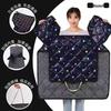 Windproof and Waterproof Winter Quilt for Yadea Aima Electric Vehicles: Thickened, Velvet-Lined Protection for Electric Bikes and Motorcycles.