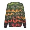 Women's Casual Long Sleeve Single Breasted Halloween Printed Clothes Cardigan Top Clothes Uniforms