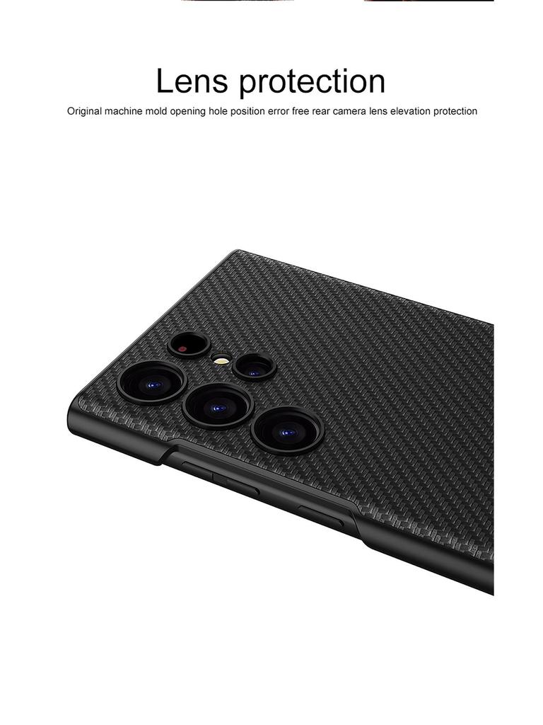 Samsung S24/S24Plus/S24Ultra Ultra-thin Leather Stand Phone Case