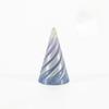 3DPrinted Spiral Cone Pyramid Passthrough Sculpture Vortex Illusion Cone Toy, Mini Spiral Ornament,Stress Relief Desk Decoration