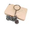 Retro Trend Hip Hop Motorcycle Keychain Pendant - Street Punk Metal Ornament
