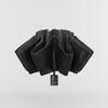 Men's Black 24-Rib Automatic Folding Umbrella with Custom Logo and UV Protection
