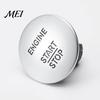 Start Button Replacement for Mercedes Engine Stop Switch Benz, Car Push Direct Plug-in Starter Switch, Button, Accessory Metal Panel Butto