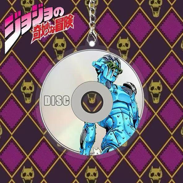 JOJO's Bizarre Adventure Acryl Schlüsselanhänger und Rucksackanhänger Set