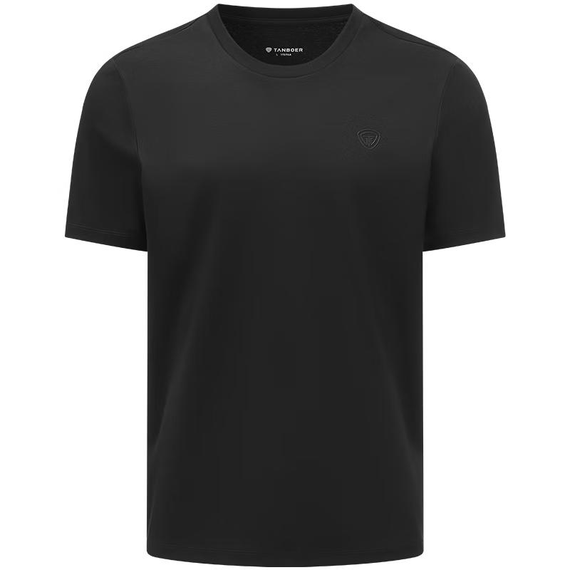 Tanboer Men's Cool-Comfort Round Neck Short Sleeve T-Shirt