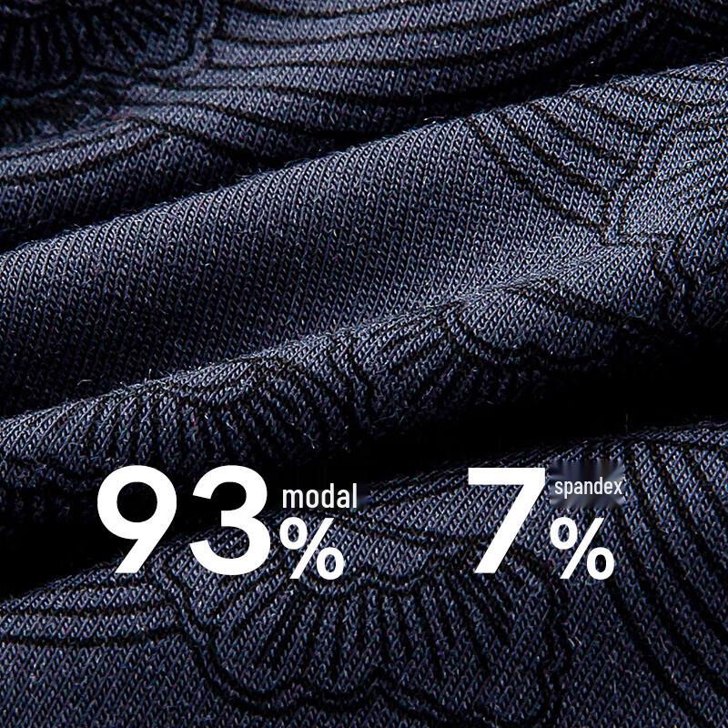 JianJiang Men's Modal Antibacterial Boxer Briefs 3-Pack