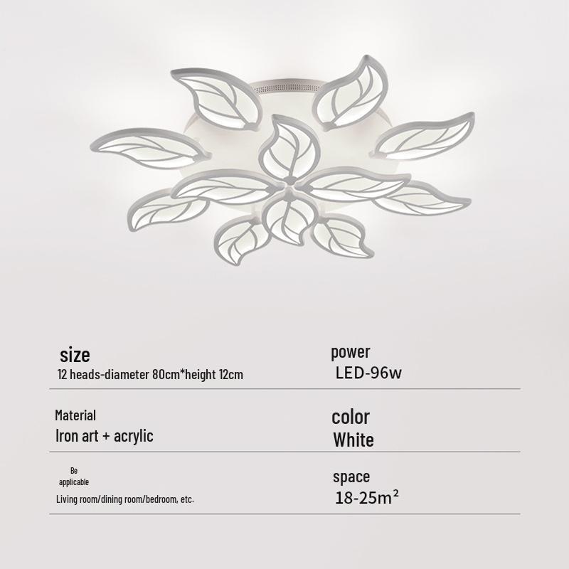 Elegant Modern LED Nordic Ceiling Lamp for Living Room, Bedroom, and Restaurant