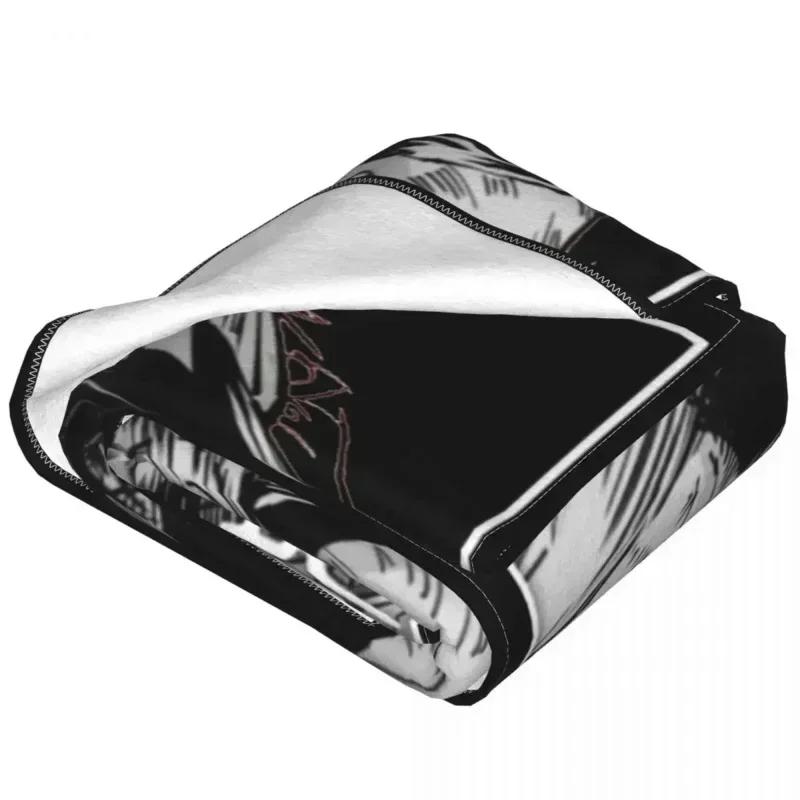 Toji Fushiguro Knife Jujutsu Kaisen Flannel Summer Air Conditioning Soft Throw Blankets for Sofa Bedroom Bedspread