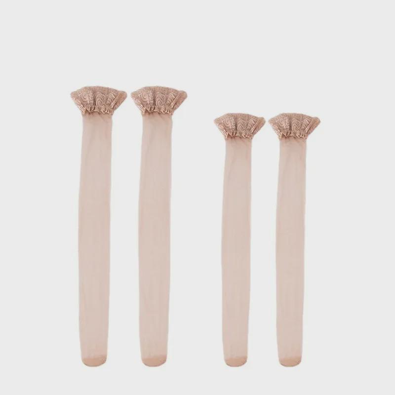 Ultra-Thin Non-Slip Silicone Lace Thigh-High Socks