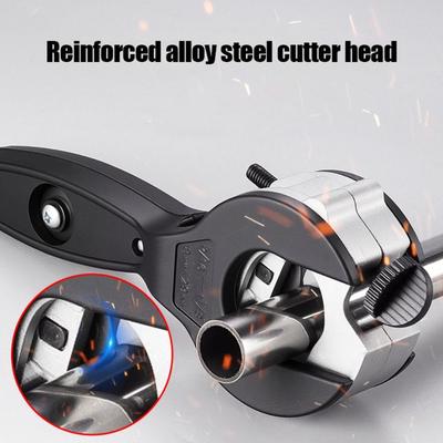 8-29mm Ratchet Tube Pipe Cutter Replaceable Tool Insert Labor Saving Cutting Hand Tools High Hardness Zinc Alloy Tube Cutter