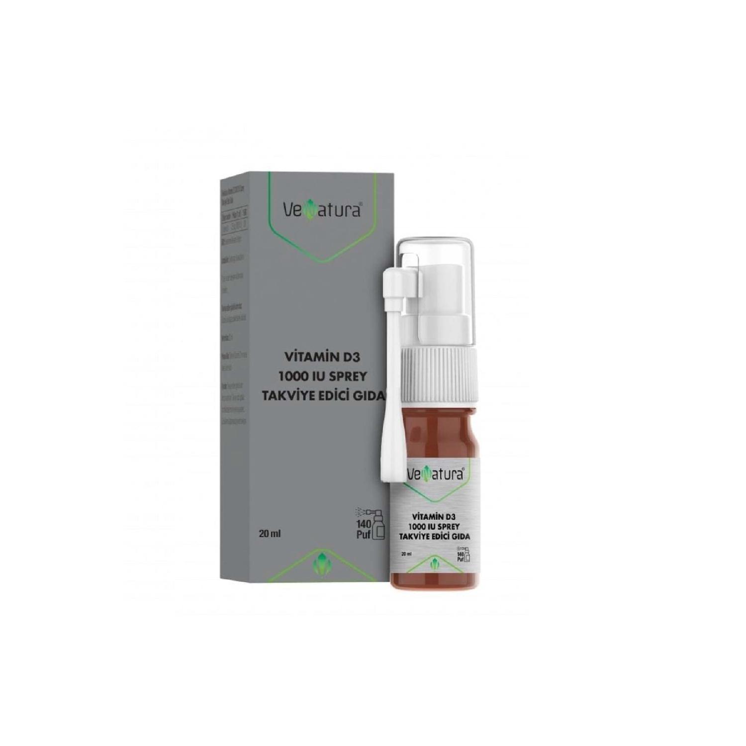 

Vitamin D3 1000 Iu Spray Reinforcing Food 20ml