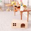 Dog Chamber Model Pet Dog House Dollhouses Pet 1:12 Scale Realistic Playset Door Pet Dog House Model Creative Fun