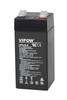 4V 4.9Ah Vipow UPS Gel Battery for Toys Scales