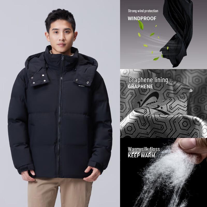 Peak Unisex Graphene Heated Thermal Cotton Jacket