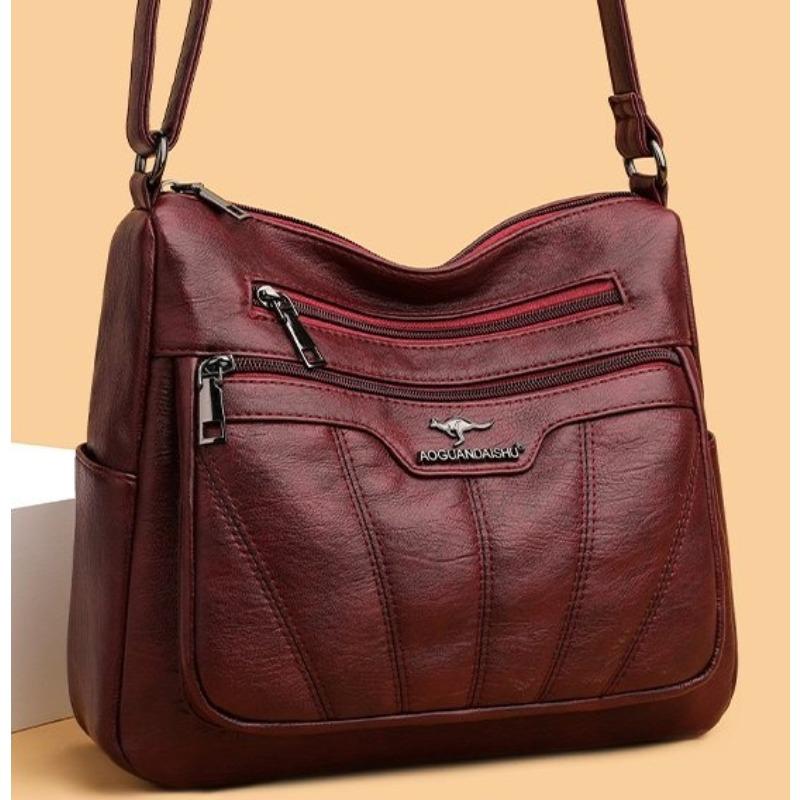 Miękka skórzana torba damska markowa designerska torebka damska torebki 2023 luksusowa damska torba na ramię o dużej pojemności torby Crossbody Sac