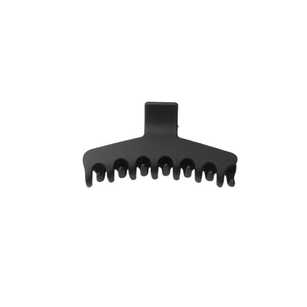 

Safe Silicone Shark Clip Square Straight Line Shaped Hair Claw Solid Color Shark Clip Daily