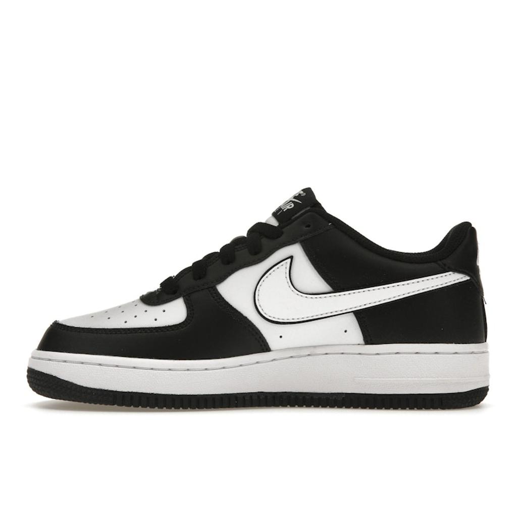Nike Air Force 1 07 GS Panda Kids Sneakers Black White DV1621-001