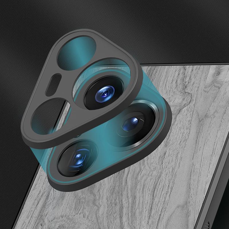 Symulowana tekstura drzewa etui na telefon do Huawei Pura 70 Pro Plus osłona obiektywu aparatu tylna do HUAWEI Pura 70 Ultra P60 P50 P40 Pro Plus Fundas