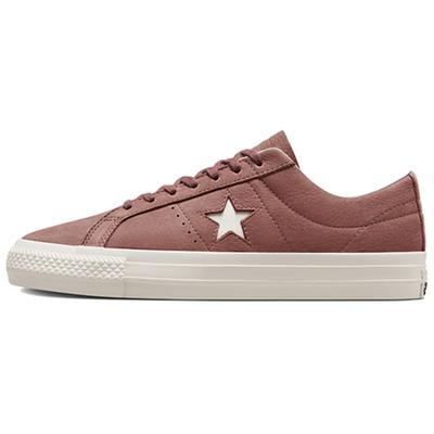 One Star Pro Pro Leather Vintage Wear-Resistant Lightweight Low-Top Board Shoes Unisex Brown