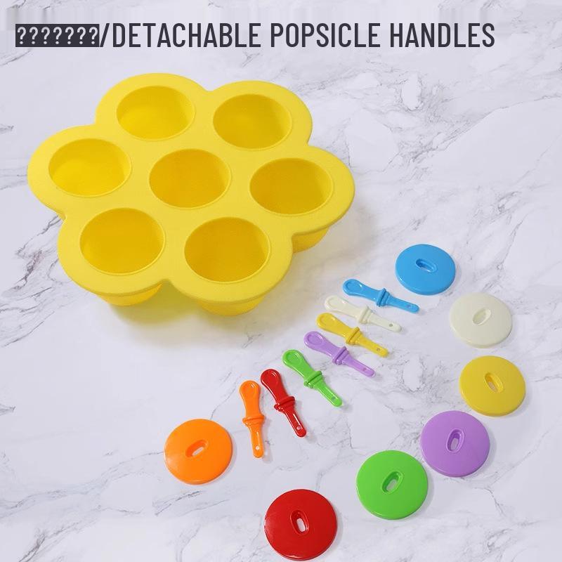 Silicone Ice Cream and Popsicle Mold for Homemade Mini Treats