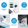 USB C Tester,2 In 1 Type C USB Tester Color Screen IPS Digital Multimeter,Voltage,Current,Power,Resistance,Temperature,with Clip