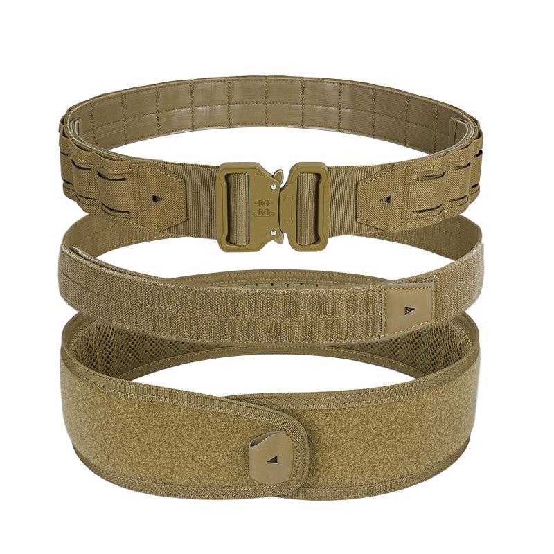Multifunctional Quick Release Outdoor Tactical Belt with Cobra Buckle L